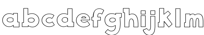 CK Single Serif Font LOWERCASE