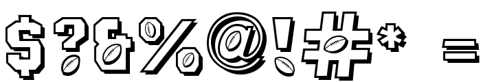 CK Sports Football Font OTHER CHARS