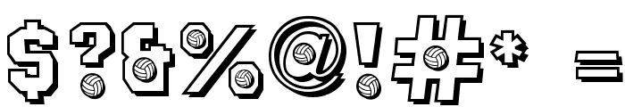CK Sports Volleyball Font OTHER CHARS