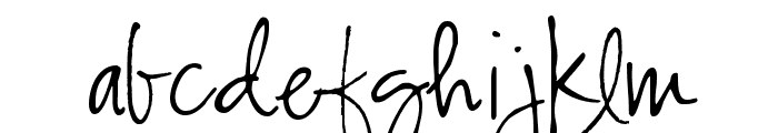 CK_Alis_Hand_Official Font LOWERCASE