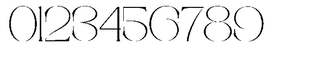 CKR Serif Extra Light Semi Expanded Font OTHER CHARS