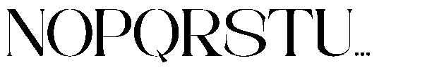 CKR Serif Medium Extra Expanded Font UPPERCASE