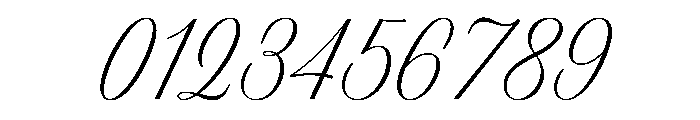 Classic Ruby Script Regular Font OTHER CHARS