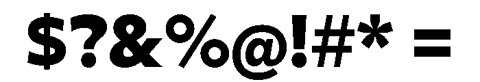 Clear Pro Arabic Black Font OTHER CHARS
