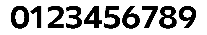 Clear Pro Arabic Bold Font OTHER CHARS