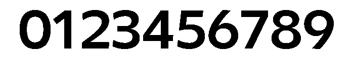 Clear Pro Arabic SemiBold Font OTHER CHARS