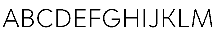 Clother Arabic Extra Light Font UPPERCASE