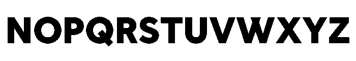 Clother Arabic Heavy Font UPPERCASE