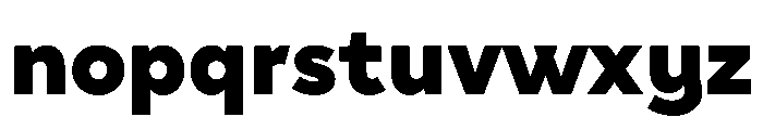 Clother Arabic Heavy Font LOWERCASE