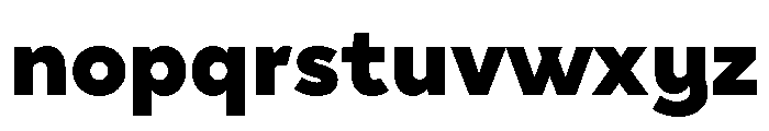 Clother Black Font LOWERCASE