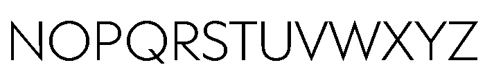 Clother Extra Light Font UPPERCASE