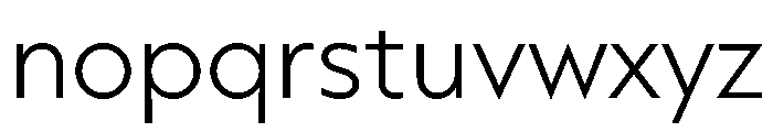 Clother Extra Light Font LOWERCASE