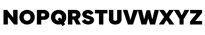 Clother Heavy Font UPPERCASE