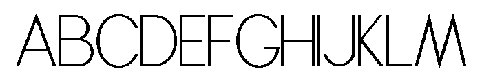 CLAIRO SANS Regular Font UPPERCASE