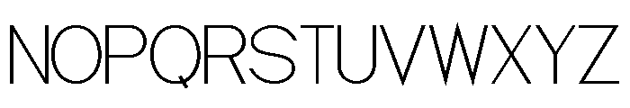 CLAIRO SANS Regular Font UPPERCASE