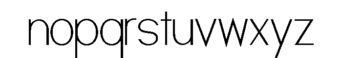 CLAIRO SANS Regular Font LOWERCASE