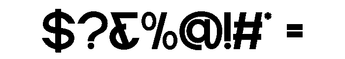 CLAIROSANS-Bold Font OTHER CHARS