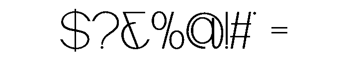 CLAIROSANS-Regular Font OTHER CHARS