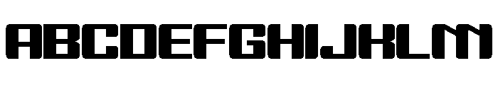 CLASHIX-Regular Font UPPERCASE