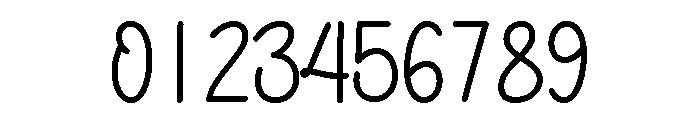 Cladime Font OTHER CHARS