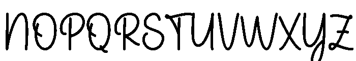 Cladime Font UPPERCASE