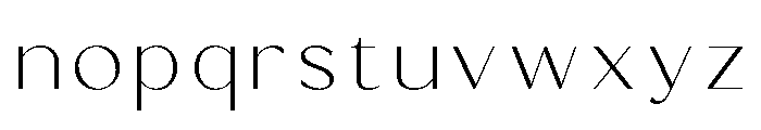Clagio-Regular Font LOWERCASE