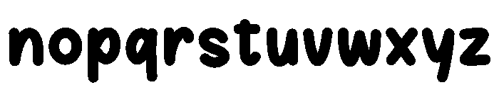 Clarity Note Font LOWERCASE