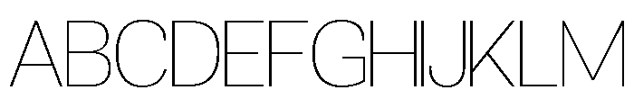 Clarossa Thin FONT