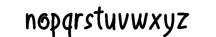 Clasic-Regular Font LOWERCASE