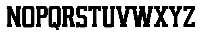 Class Senior Regular Font UPPERCASE