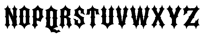 Classic Blackletter Font LOWERCASE