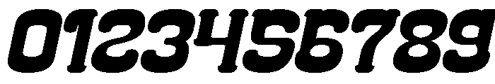 Classic Cartoon Bold Italic Font OTHER CHARS