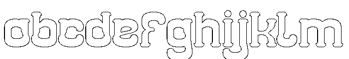 Classic Cartoon-Hollow FONT