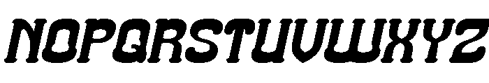 Classic Cartoon Italic Font UPPERCASE
