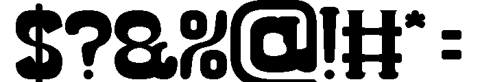 Classic Cartoon Font OTHER CHARS