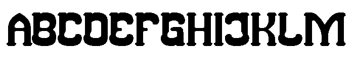 Classic Cartoon Font UPPERCASE