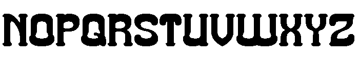 Classic Cartoon Font UPPERCASE