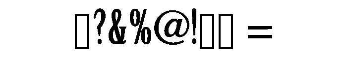 Classic Christmas Regular Font OTHER CHARS