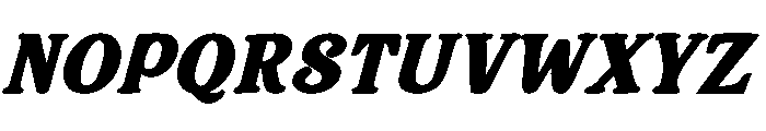 Classic Eve Bold Italic Font UPPERCASE