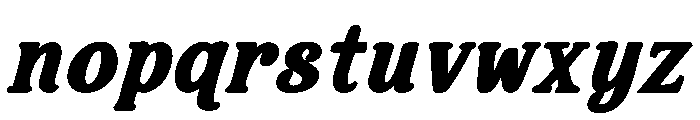 Classic Eve Bold Italic Font LOWERCASE