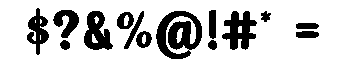 Classic Eve Bold Font OTHER CHARS