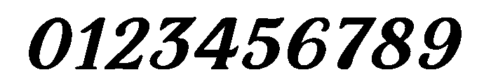 Classic Eve Italic Font OTHER CHARS