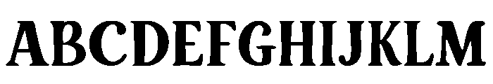 Classic Eve Font UPPERCASE