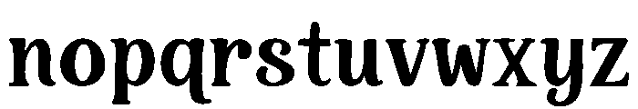 Classic Eve Font LOWERCASE