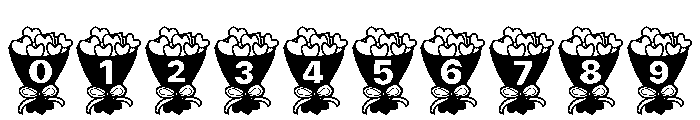 Classic Floral Font OTHER CHARS