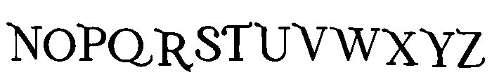 Classic_Groove Font UPPERCASE