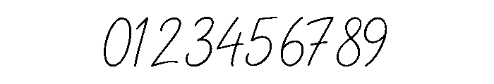 Classic Handwriting Font OTHER CHARS