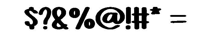 Classic Joyful Regular Font OTHER CHARS