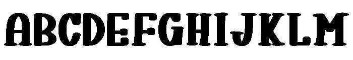 Classic Joyful Regular Font UPPERCASE