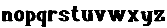 Classic Joyful Regular Font LOWERCASE